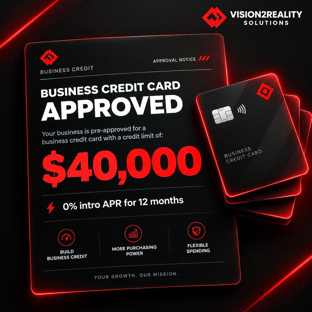 Business approval — illustrative Vision2Reality example